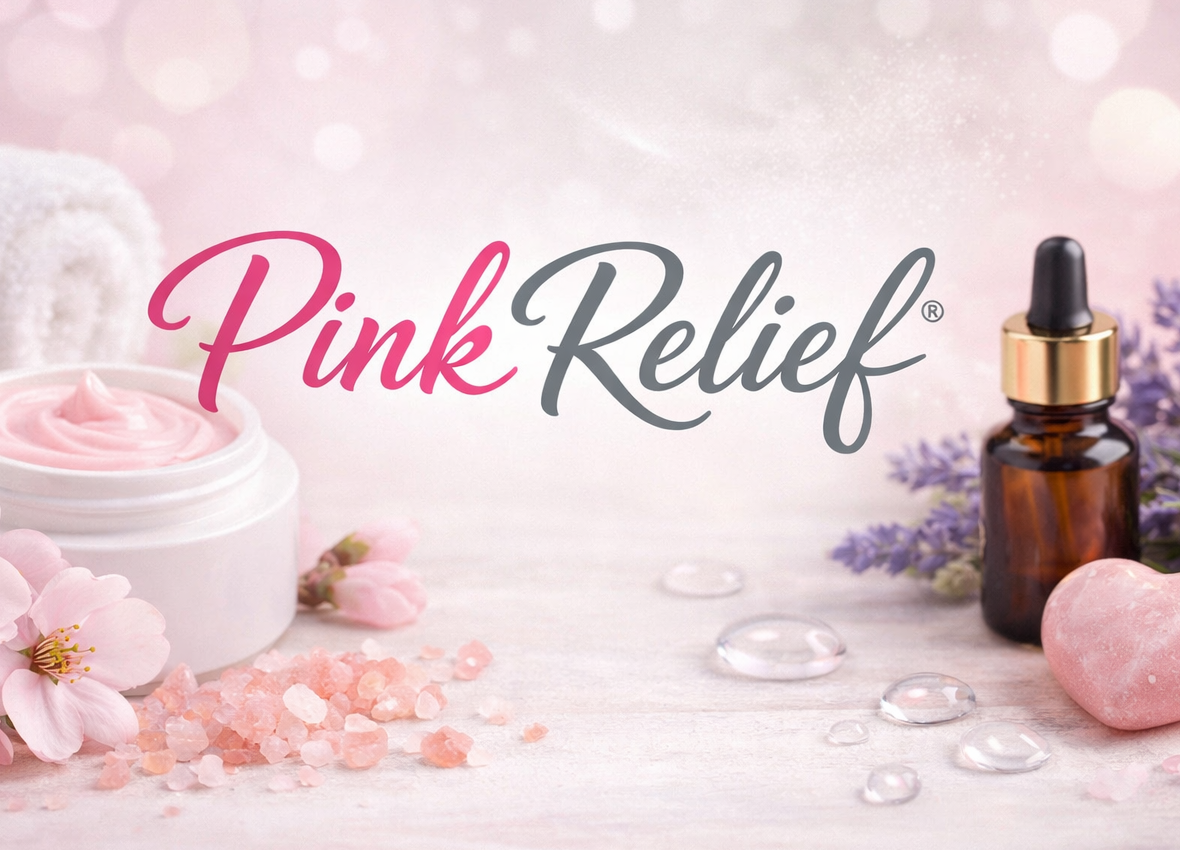 PinkRelief brand tile