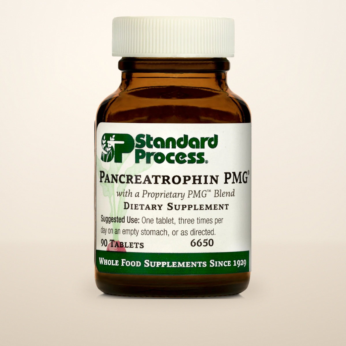 Pancreatrophin PMG 90 Tablets, Standard Process, product photo